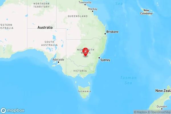 Ungarie,New South Wales Region Map