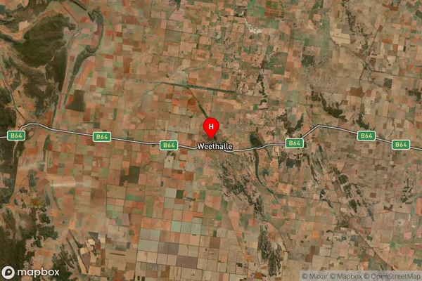 Weethalle,New South Wales Satellite Map