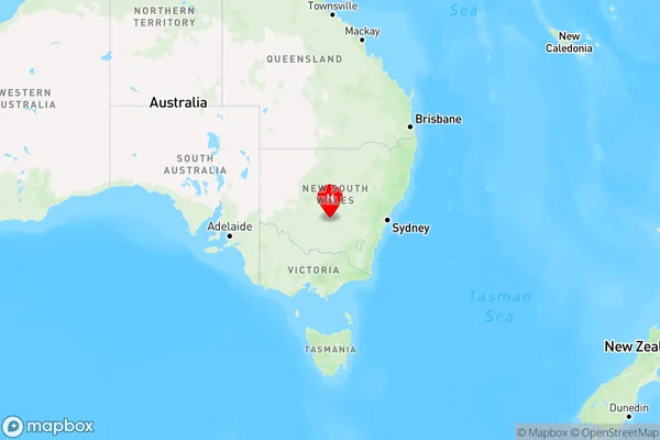 Weethalle,New South Wales Region Map