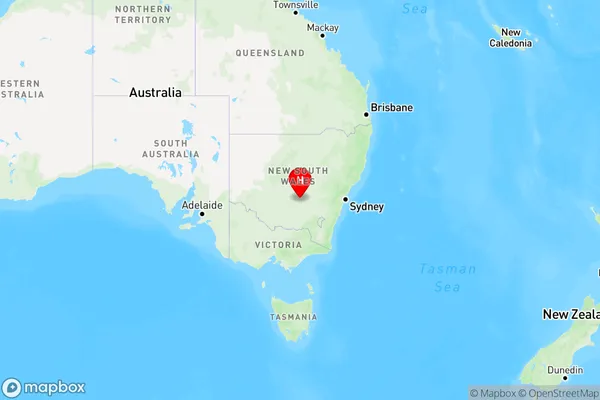 West Wyalong,New South Wales Region Map