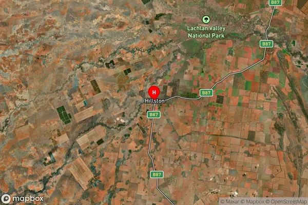 Hillston,New South Wales Satellite Map