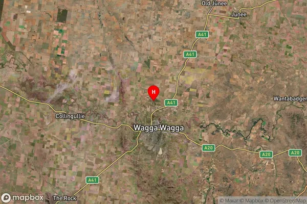 Riverina Msc,New South Wales Satellite Map