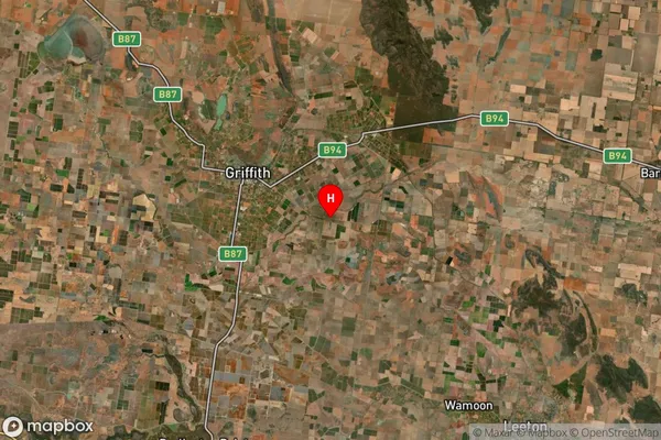 Widgelli,New South Wales Satellite Map