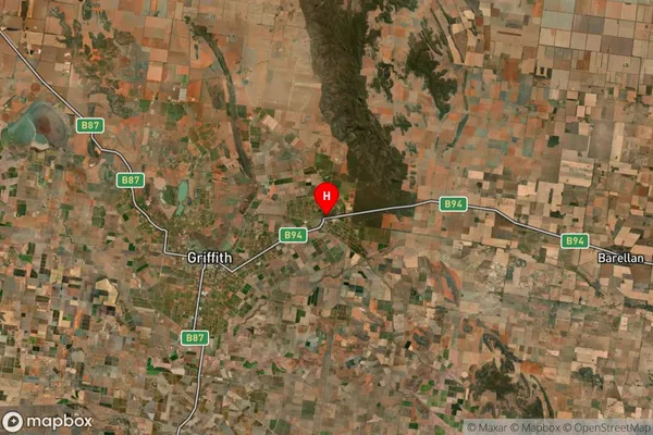 Yenda,New South Wales Satellite Map