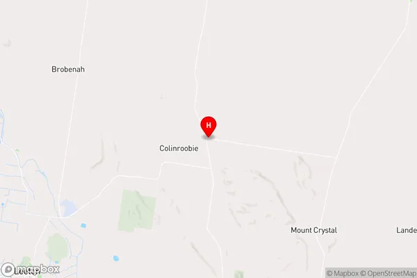 Colinroobie,New South Wales Area Map