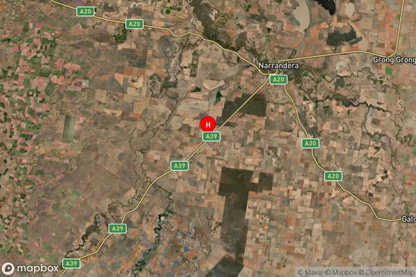 Corobimilla,New South Wales Satellite Map