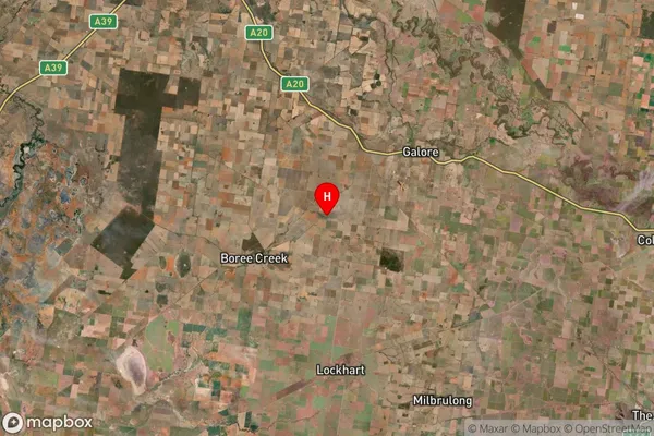 Faithfull,New South Wales Satellite Map