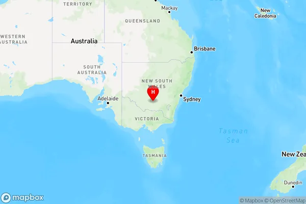 Uroly,New South Wales Region Map