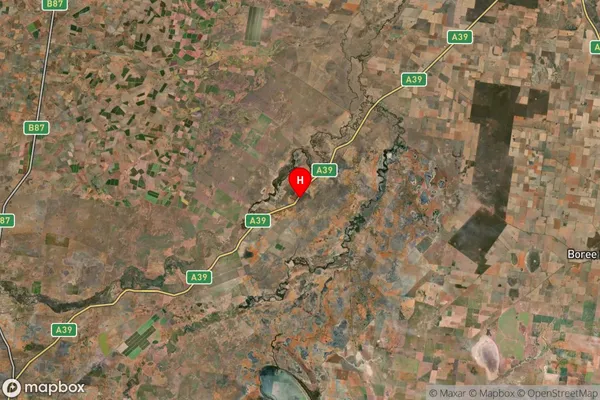 Widgiewa,New South Wales Satellite Map