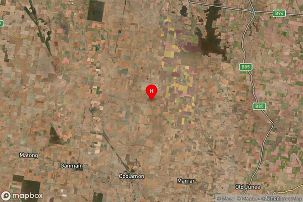 Rannock,New South Wales Satellite Map