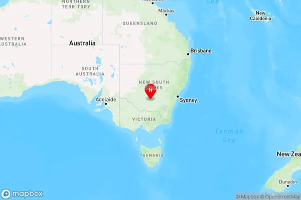 Brobenah,New South Wales Region Map