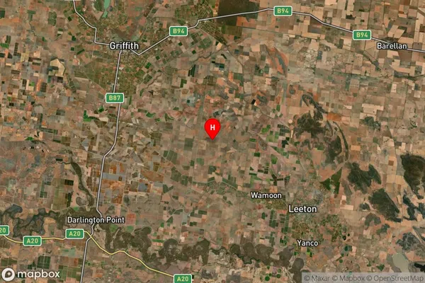 Calorafield,New South Wales Satellite Map