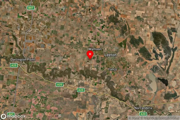 Gogeldrie,New South Wales Satellite Map