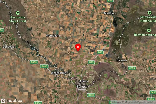 Benarca,New South Wales Satellite Map