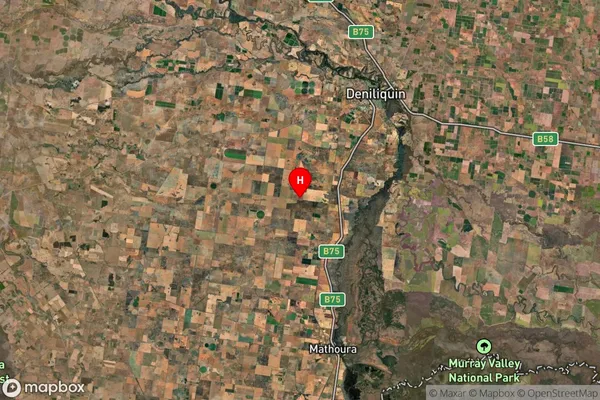 Hill Plain,New South Wales Satellite Map