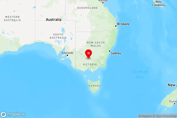 Mathoura,New South Wales Region Map