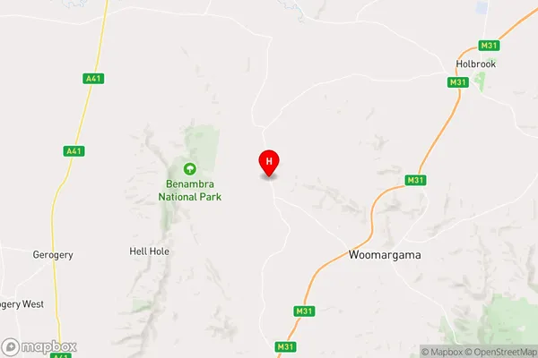 Mountain Creek,New South Wales Area Map