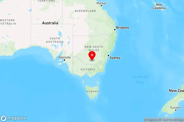 Yuluma,New South Wales Region Map