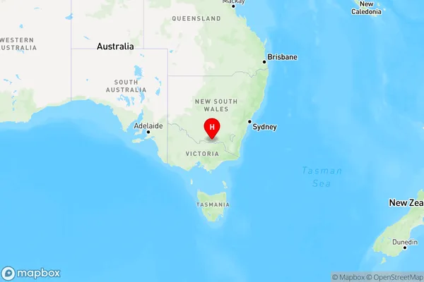 Balldale,New South Wales Region Map