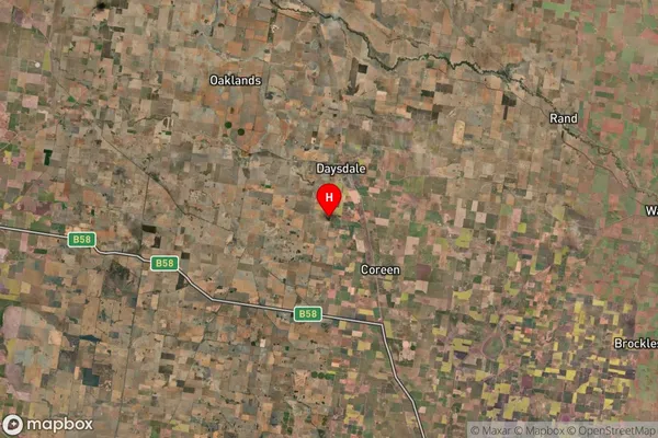 Coads Tank,New South Wales Satellite Map