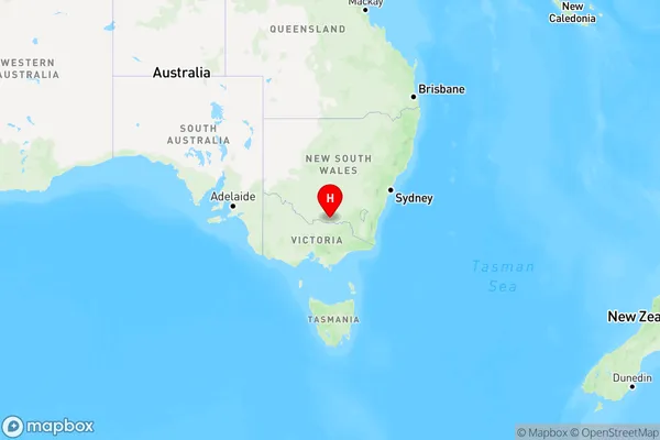 Lowesdale,New South Wales Region Map