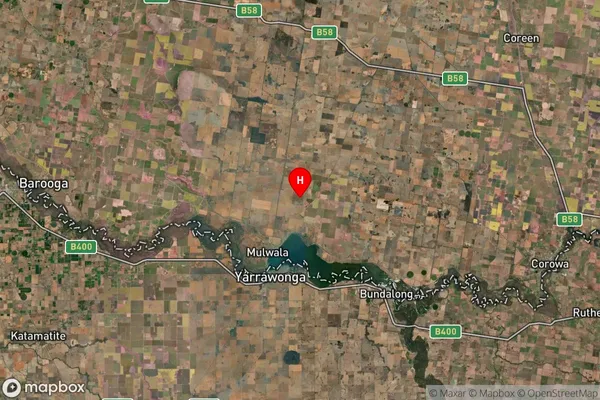 Mulwala,New South Wales Satellite Map