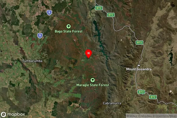 Nurenmerenmong,New South Wales Satellite Map