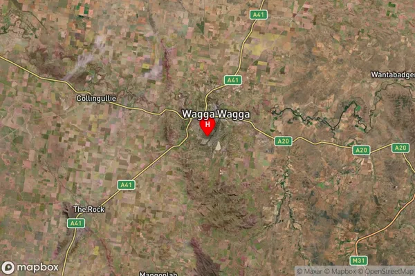 Bourkelands,New South Wales Satellite Map