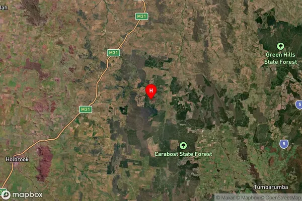 Carabost,New South Wales Satellite Map