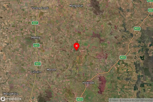 Cookardinia,New South Wales Satellite Map