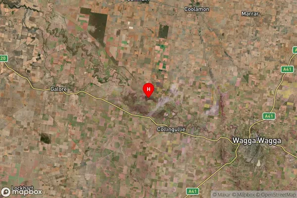 Currawananna,New South Wales Satellite Map