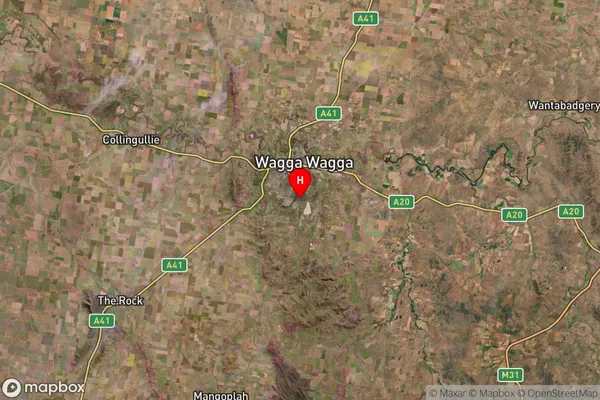 Tatton,New South Wales Satellite Map