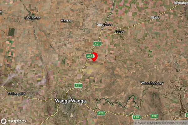 Wallacetown,New South Wales Satellite Map