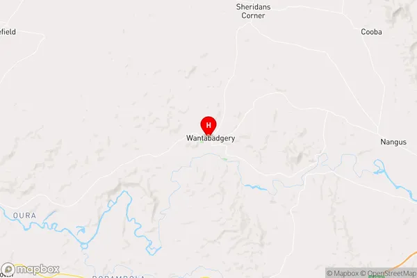 Wantabadgery,New South Wales Area Map