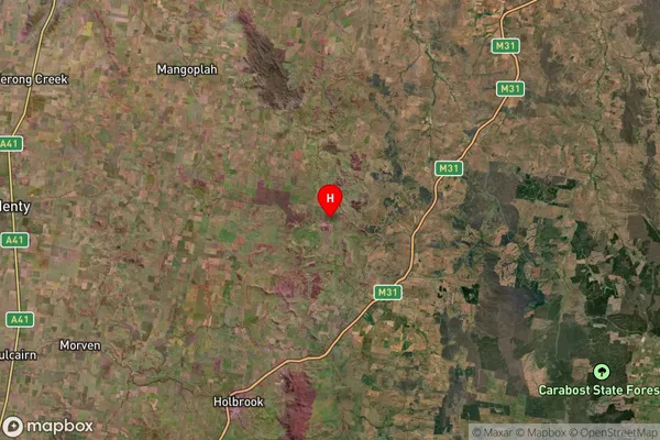 Westby,New South Wales Satellite Map