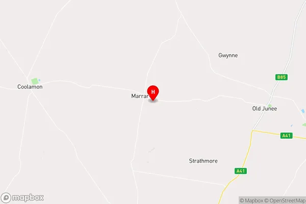 Marrar,New South Wales Area Map