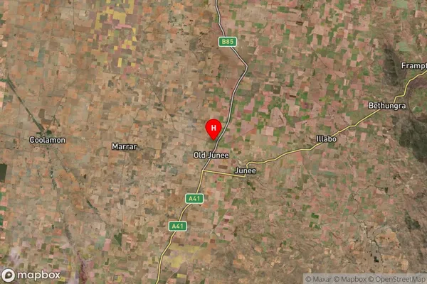 Old Junee,New South Wales Satellite Map