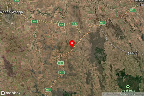 Tarcutta,New South Wales Satellite Map