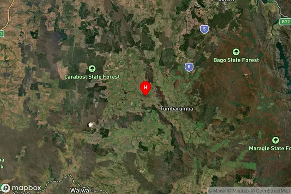 Glenroy,New South Wales Satellite Map