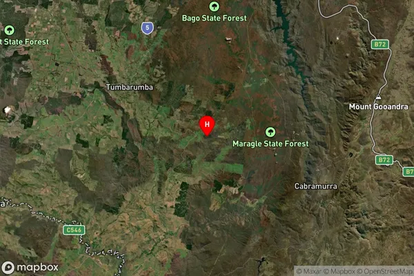 Maragle,New South Wales Satellite Map