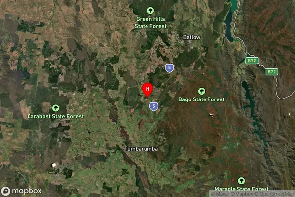 Willigobung,New South Wales Satellite Map