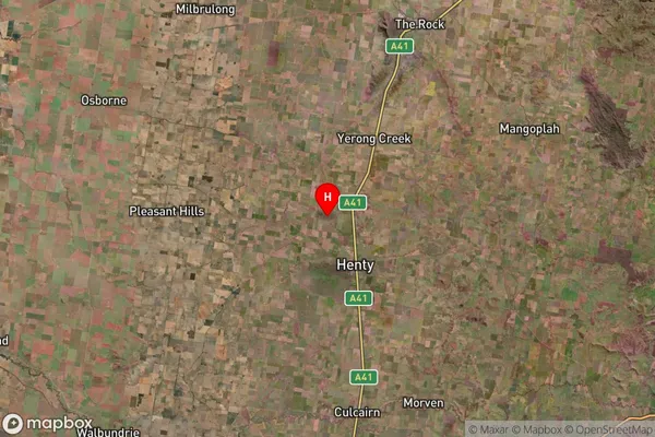 Grubben,New South Wales Satellite Map