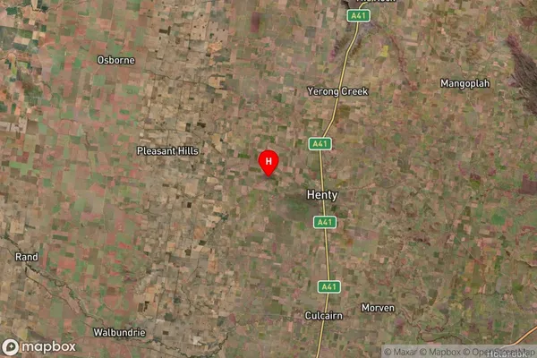 Munyabla,New South Wales Satellite Map