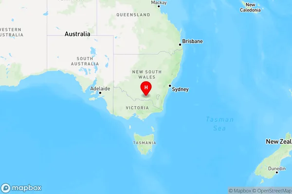 Ryan,New South Wales Region Map