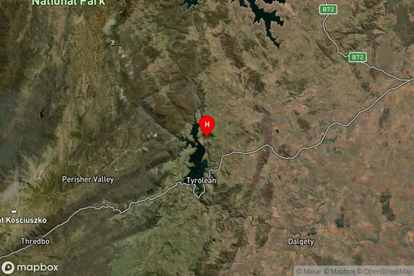 Kalkite,New South Wales Satellite Map