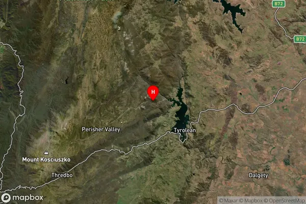 Sawpit Creek,New South Wales Satellite Map