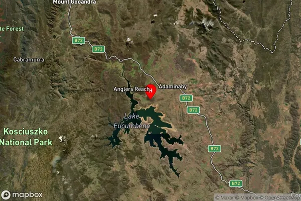 Old Adaminaby,New South Wales Satellite Map