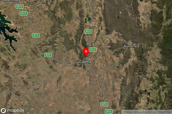 Cooma North,New South Wales Satellite Map