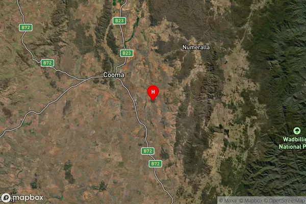 Dangelong,New South Wales Satellite Map