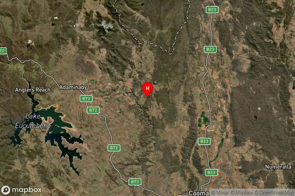 Shannons Flat,New South Wales Satellite Map